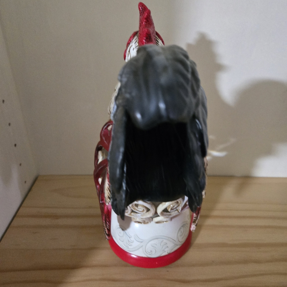 Brand Neww Decorative Rooster Figurine Glitter Light - Picture 3 of 6